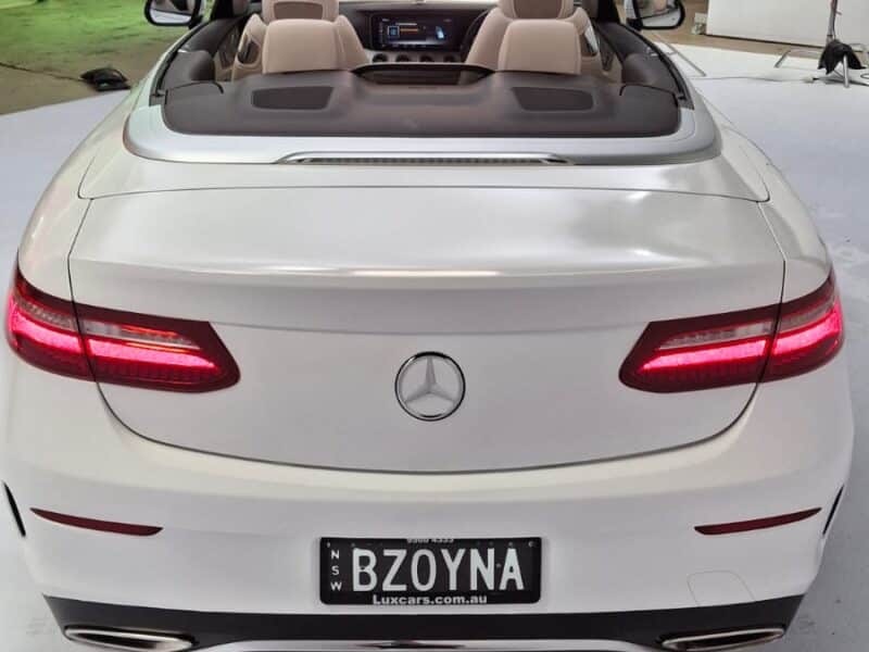 Mercedes E Convertible